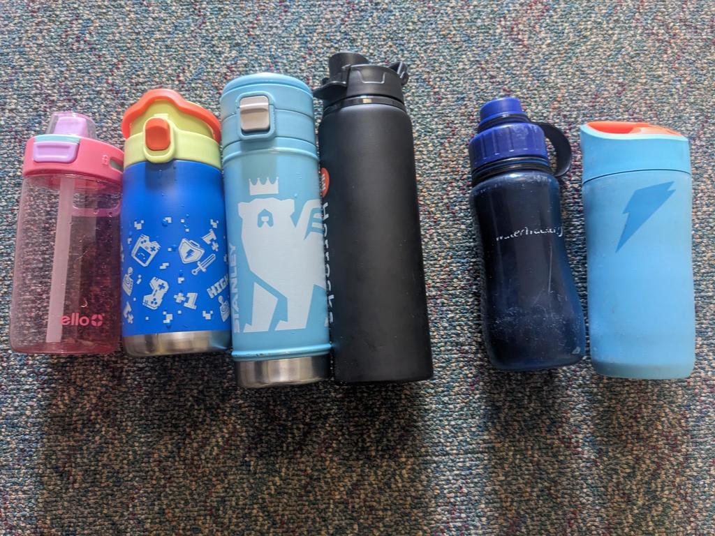 lost & found water bottles