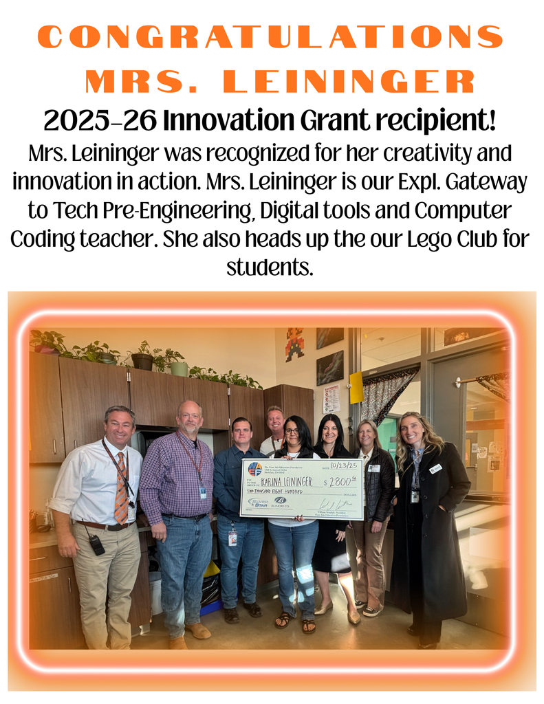 Classroom Innovation and Creativity Grant