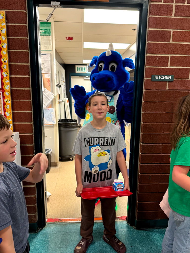 West with 3rd graders