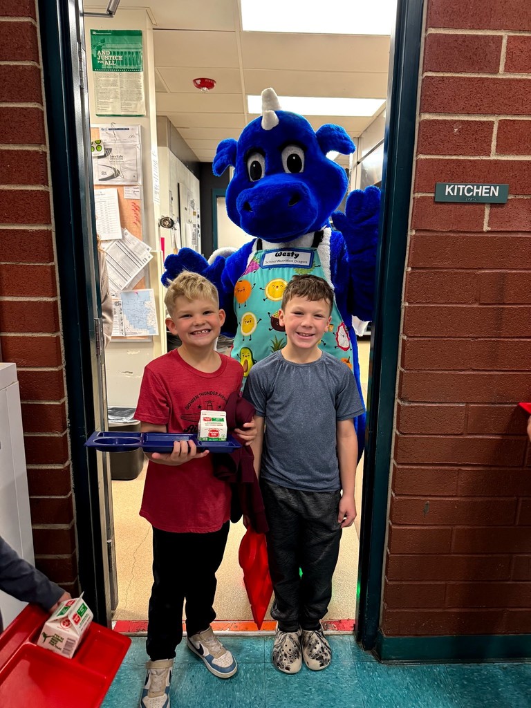 westy with 3rd graders