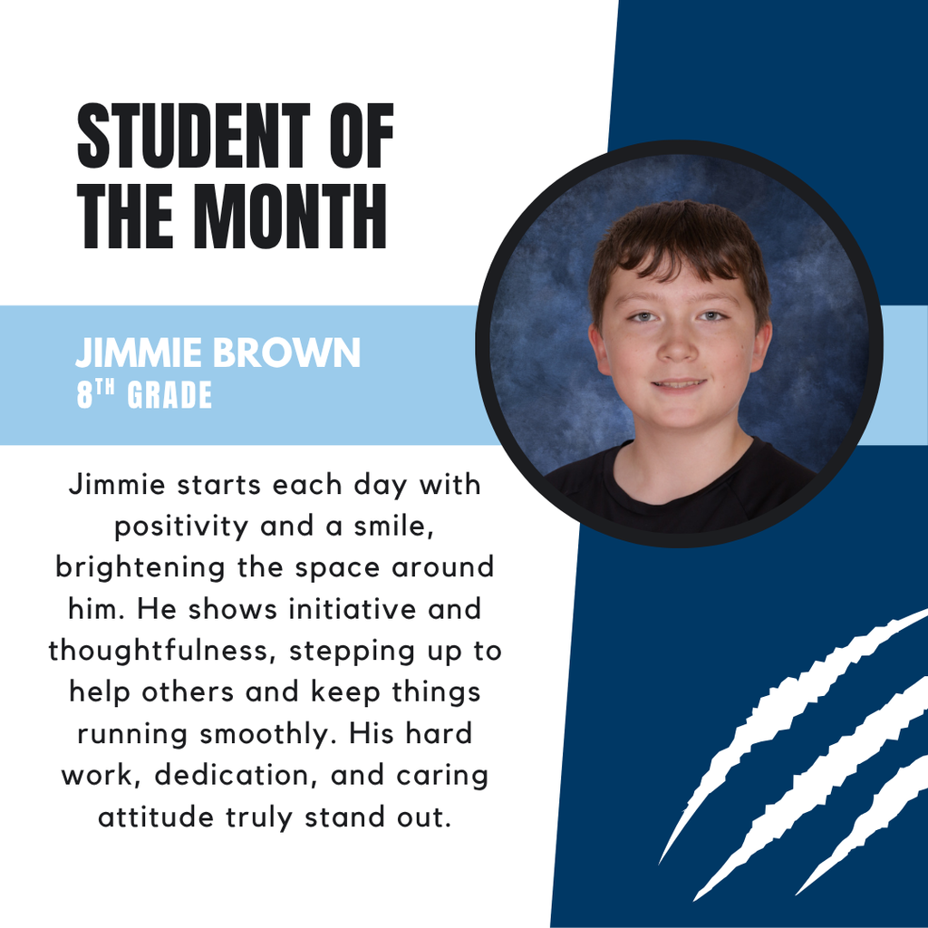 Student of the Month 8th