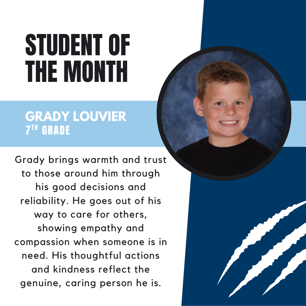 Student of the Month 7th