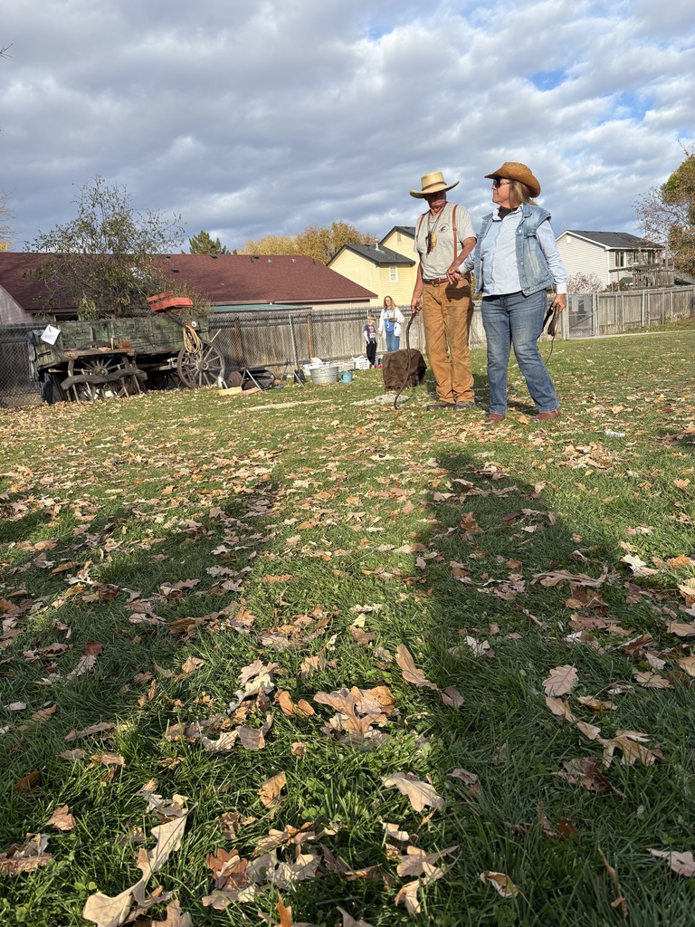 An image of volunteers at Wagons Ho