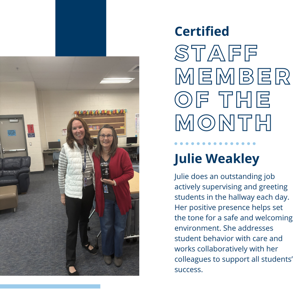 Staff Member of the Month Certified