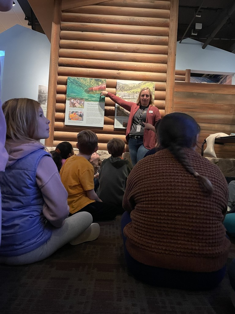 4th graders at the Idaho History Museum