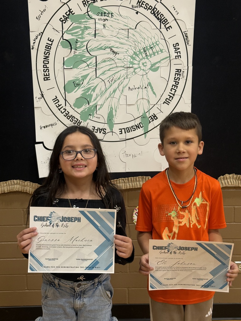 image of students holding awards