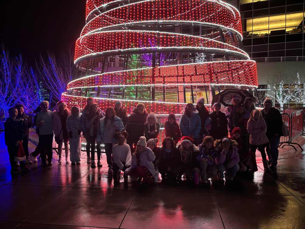 Image of choir students at Scentsy