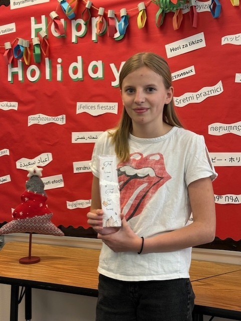 6th Grade Bookmark Winner 