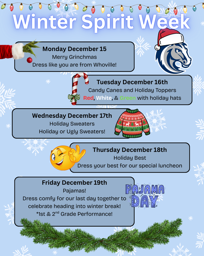 Winter Spirit Week