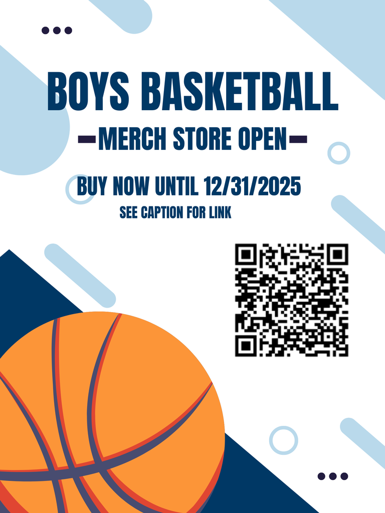 Boys Basketball Merch Store Open
