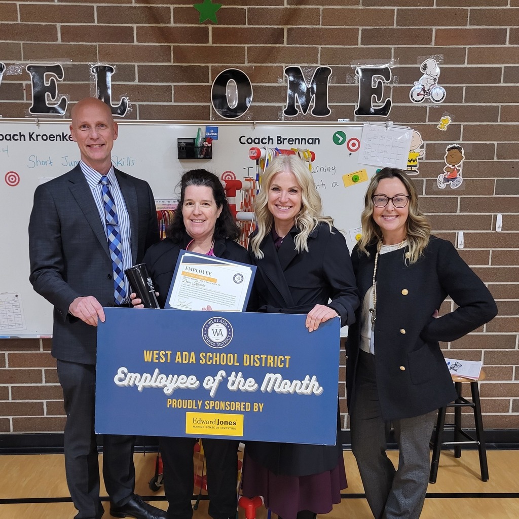 Coach K as Employee of the Month for WASD January 2026