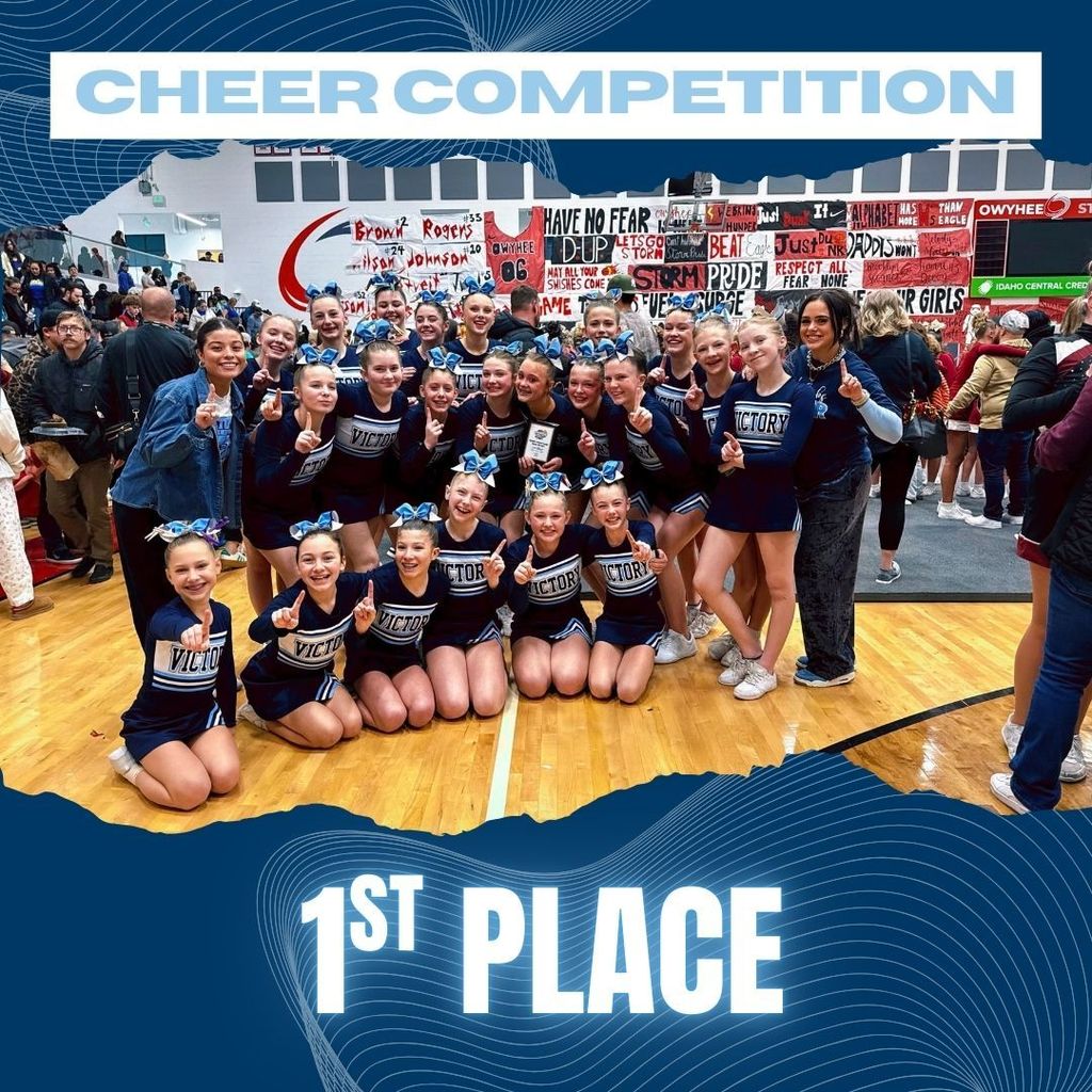Cheer Competition 1st Place