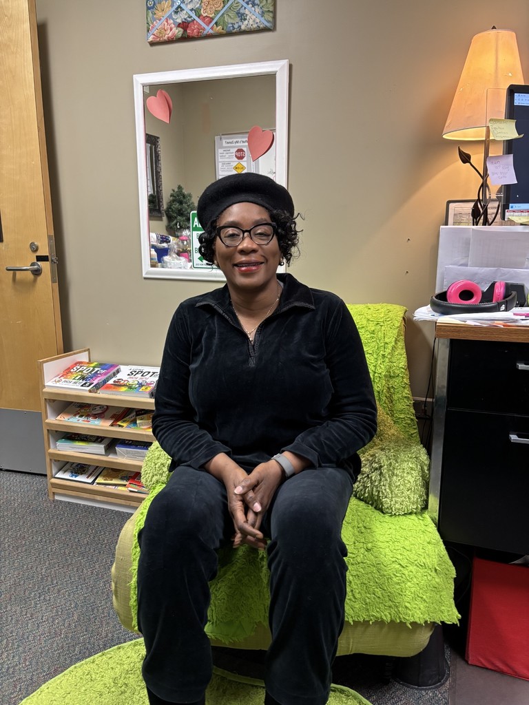 A picture of Ms. Major our school counselor. National Counselor week Feb 2-6th