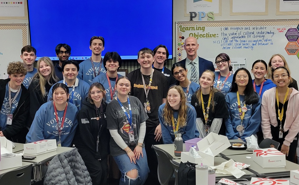 Renaissance High School Student Council Members