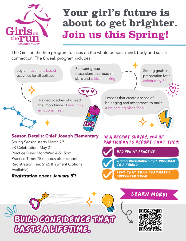 an image describing Girls on the Run at Chief Jo