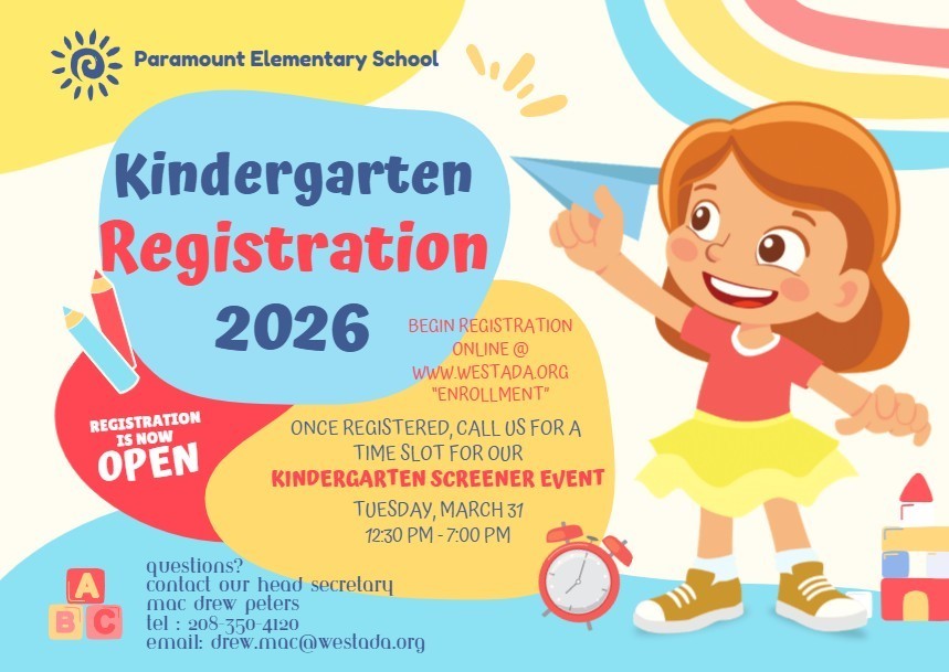 Kindergarten Registration