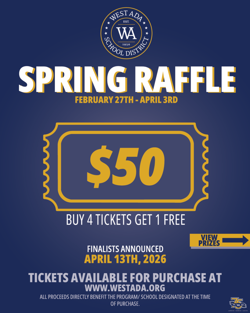 Spring Raffle Prizes 