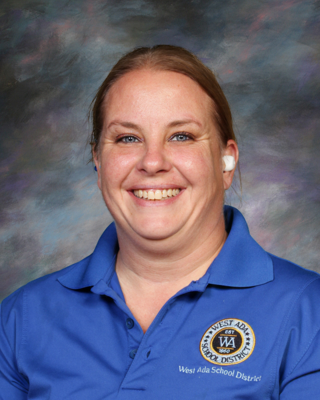 woman with grey background