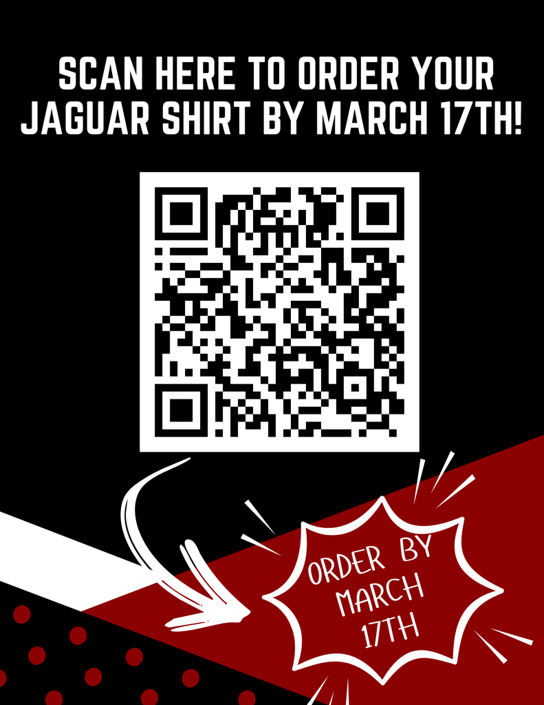 QR code for shirt order.