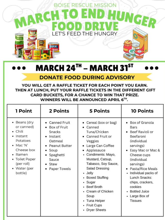 Food Drive Flyer