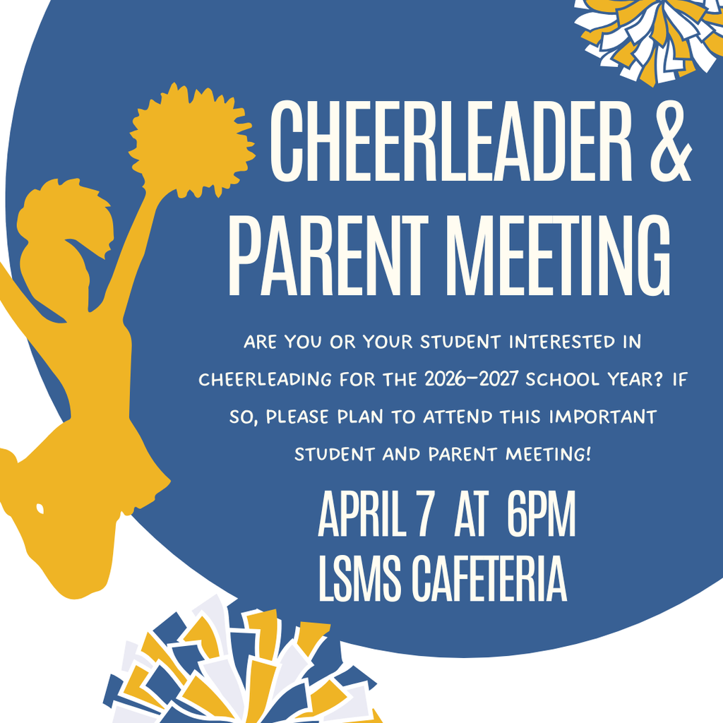 Cheerleader  Parent Meeting Flyer