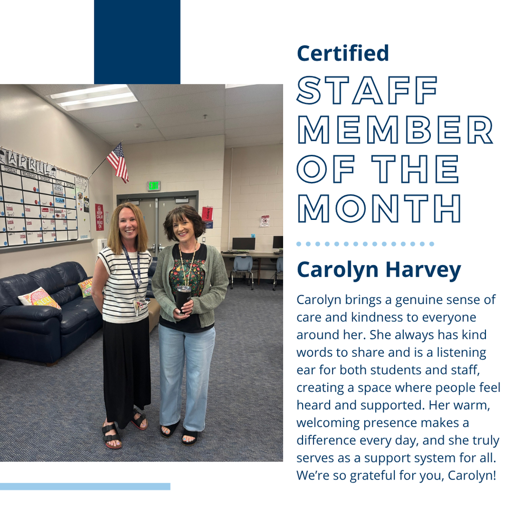 Staff Member of the Month Certified