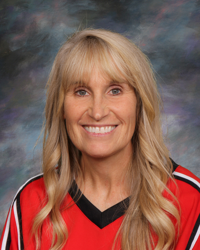 woman on gray backgrounf