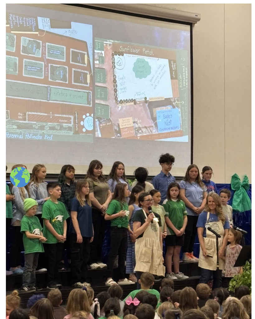 garden committee presenting garden updates