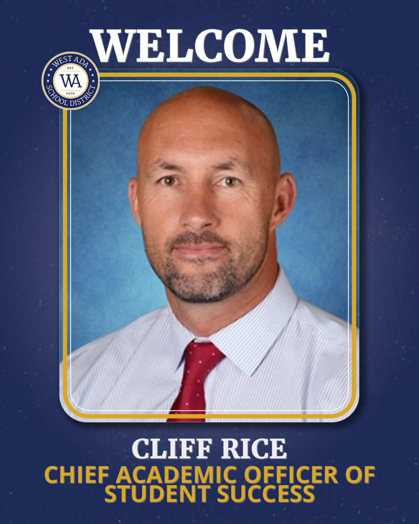 Cliff Rice Chief Academic Officer of Student Success 