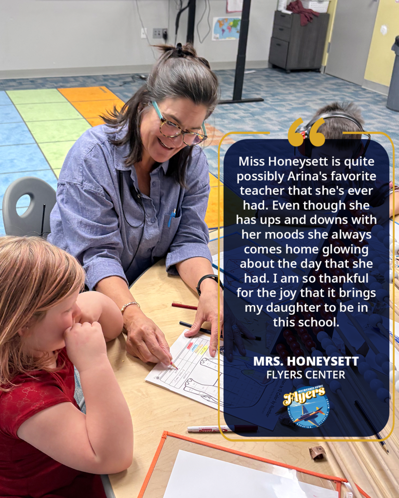 Miss Honeysett is quite possibly Arina's favorite teacher that she's ever had. Even though she has ups and downs with her moods she always comes home glowing about the day that she had. I am so thankful for the joy that it brings my daughter to be in this school.