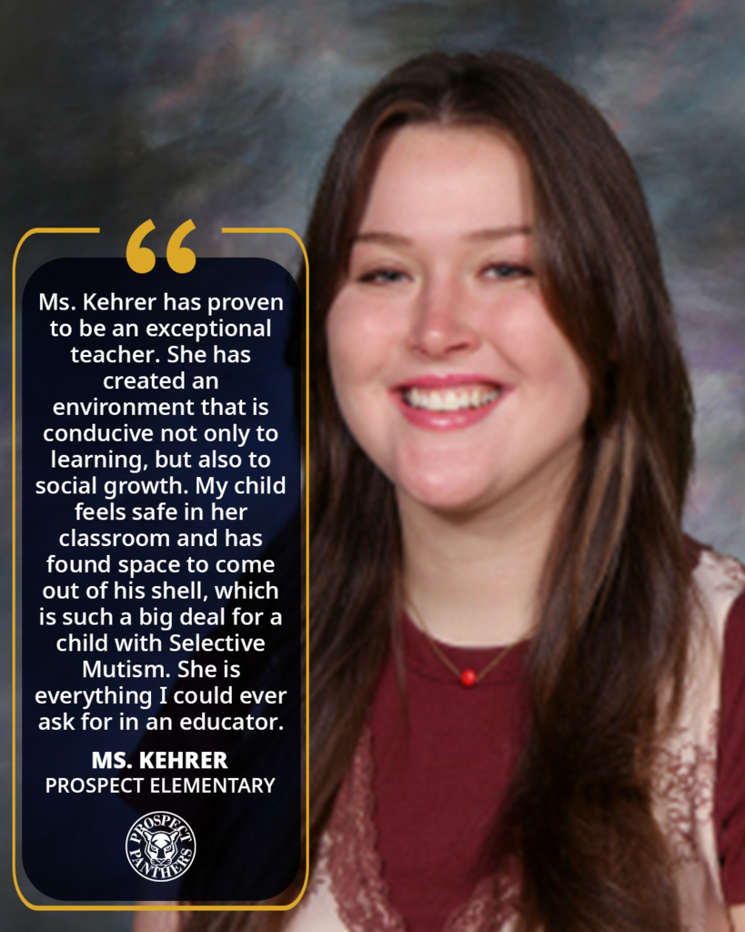 Ms. Kehrer Prospect Elementary