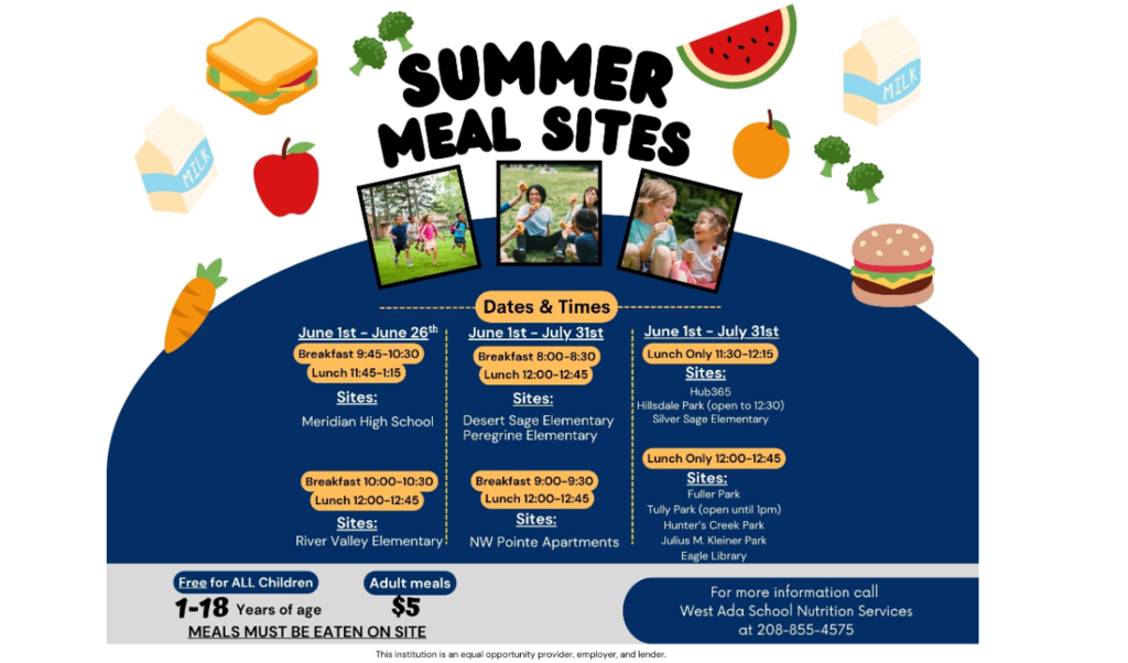 An image showing summer meal sites