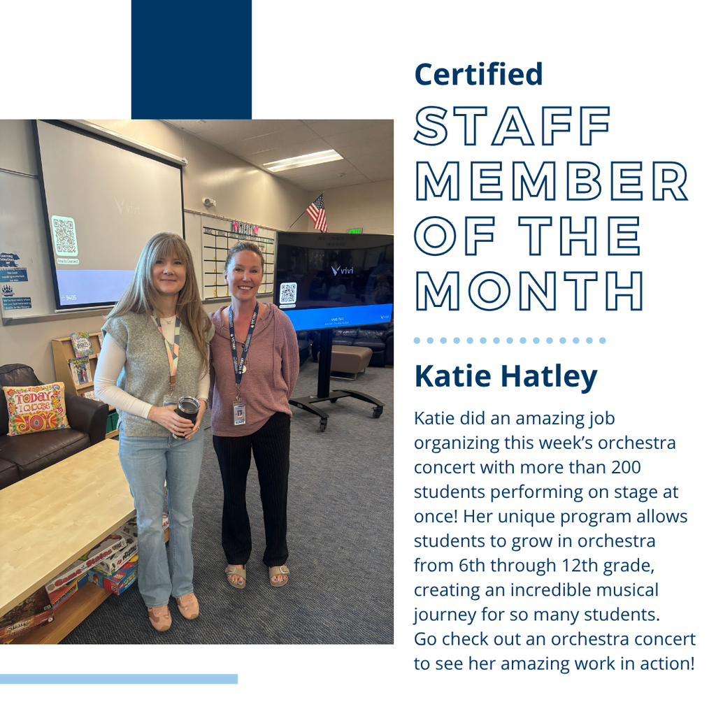 Staff Member of the Month - Katie Hatley