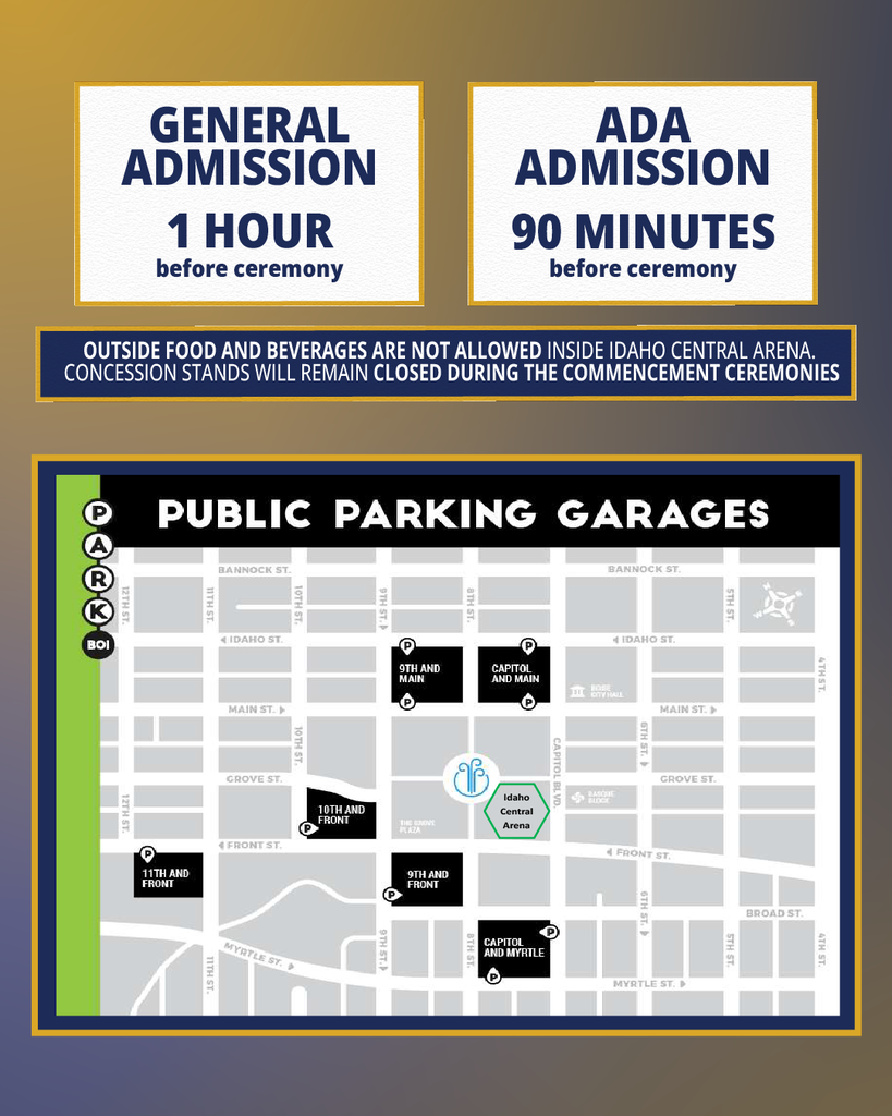 Parking and Admissions