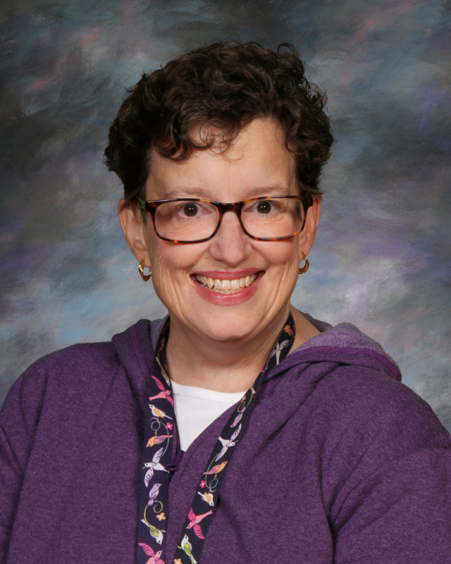 woman with a gray background