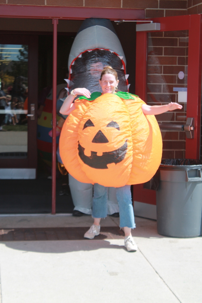 inflatable pumpkin