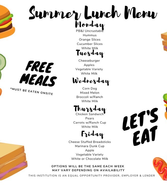 lunch menu