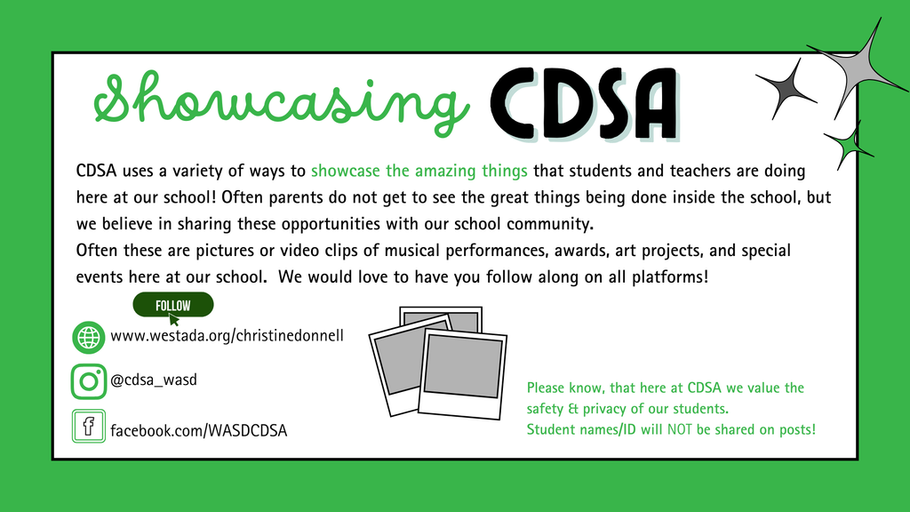 Showcasing CDSA