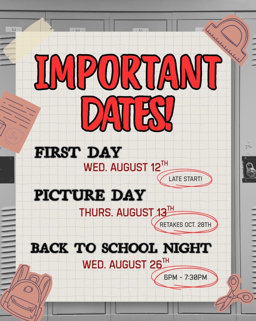 Important Dates