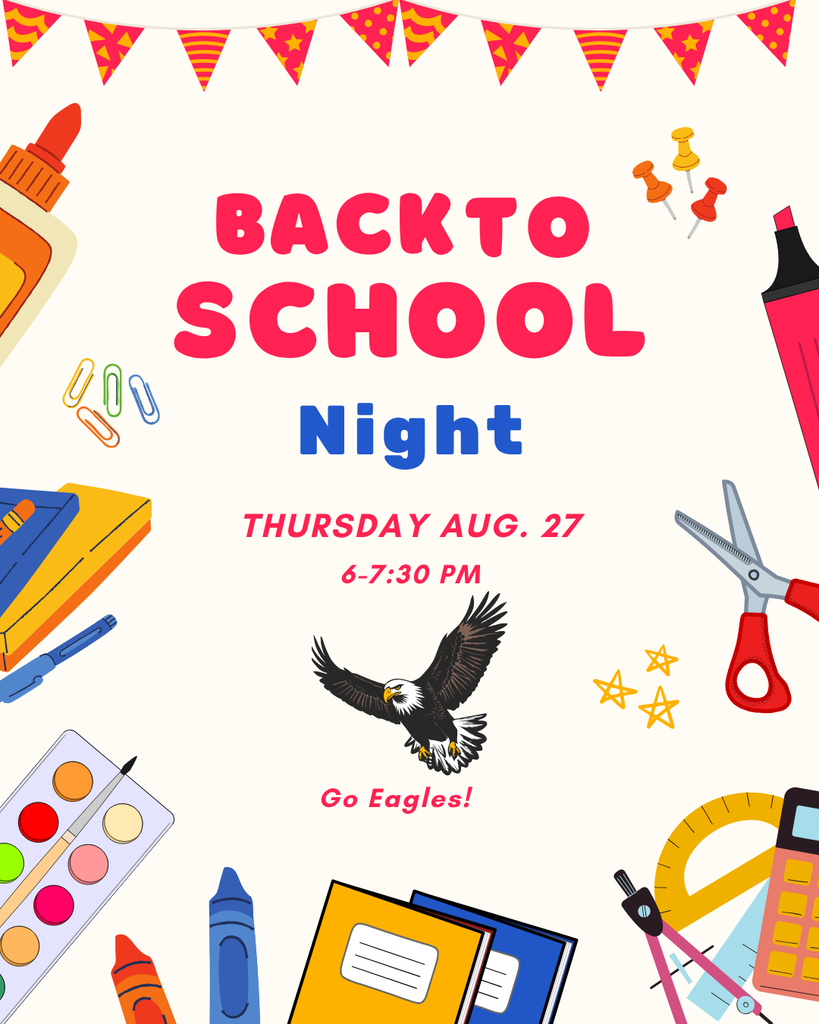 Back to School Night at Spalding 8.27.26 from 6-730pm