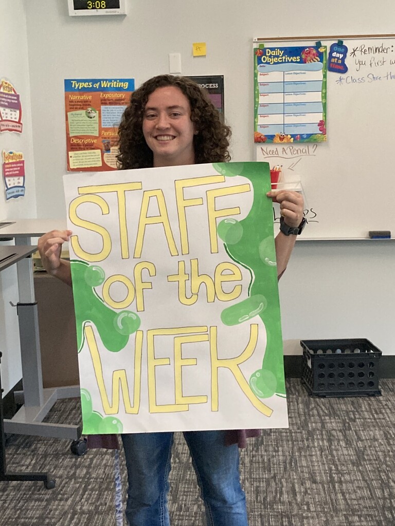 Staff of the Week