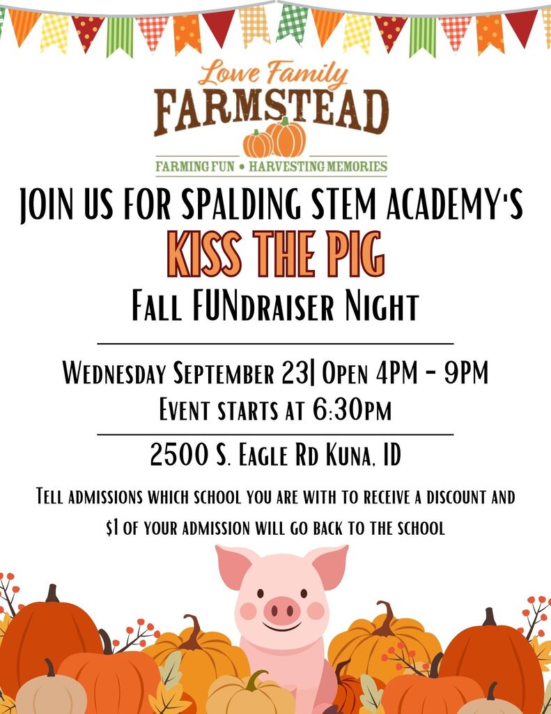 Kiss the Pig fundraiser 9/23 4-9pm at Farmstead