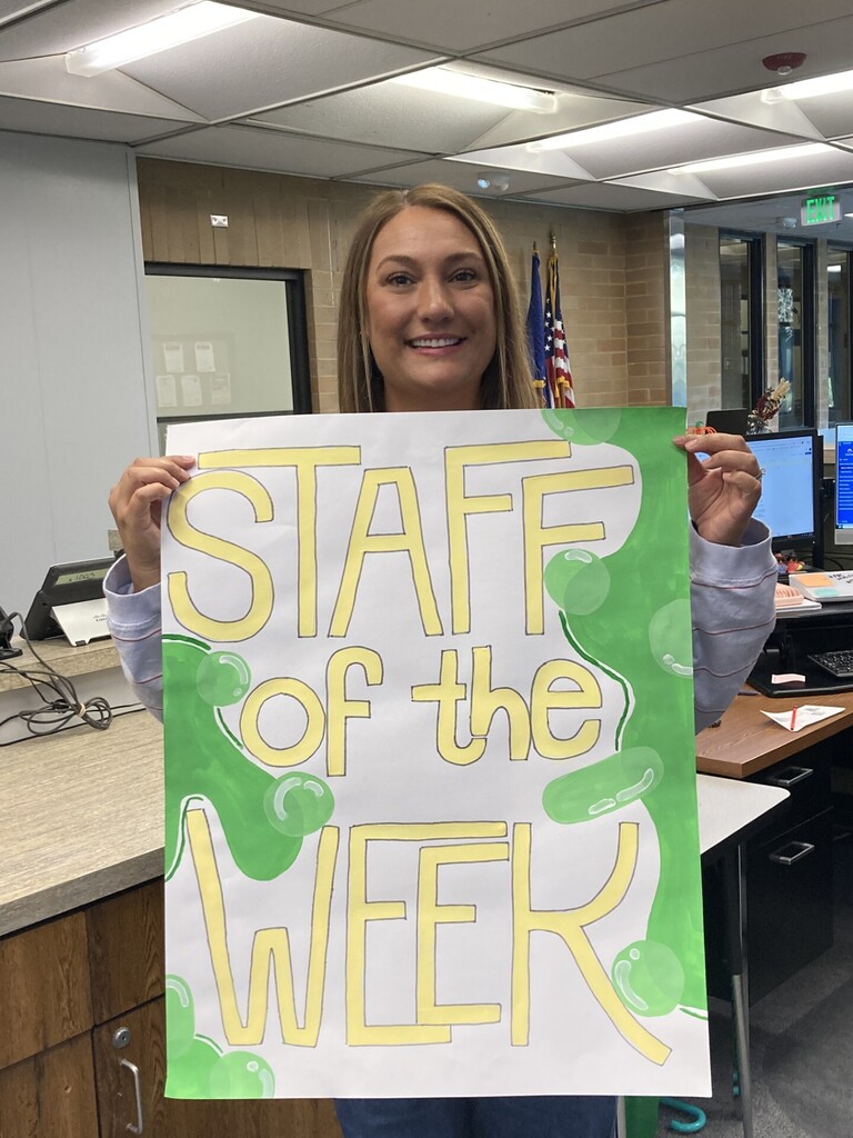 Staff of the Week