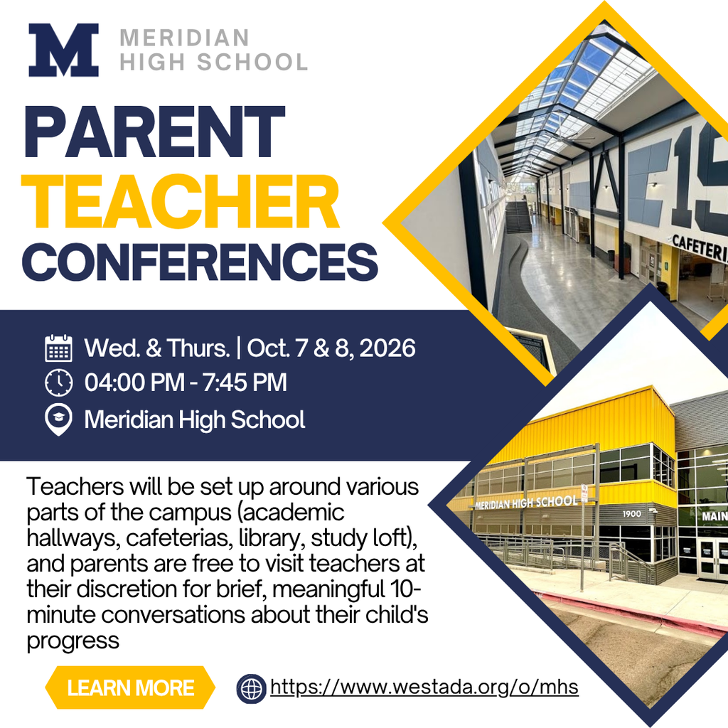 Parent-Teacher conference flyer