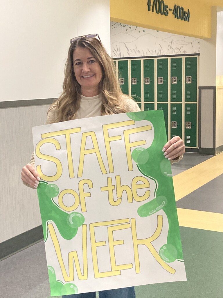 Staff of the Week