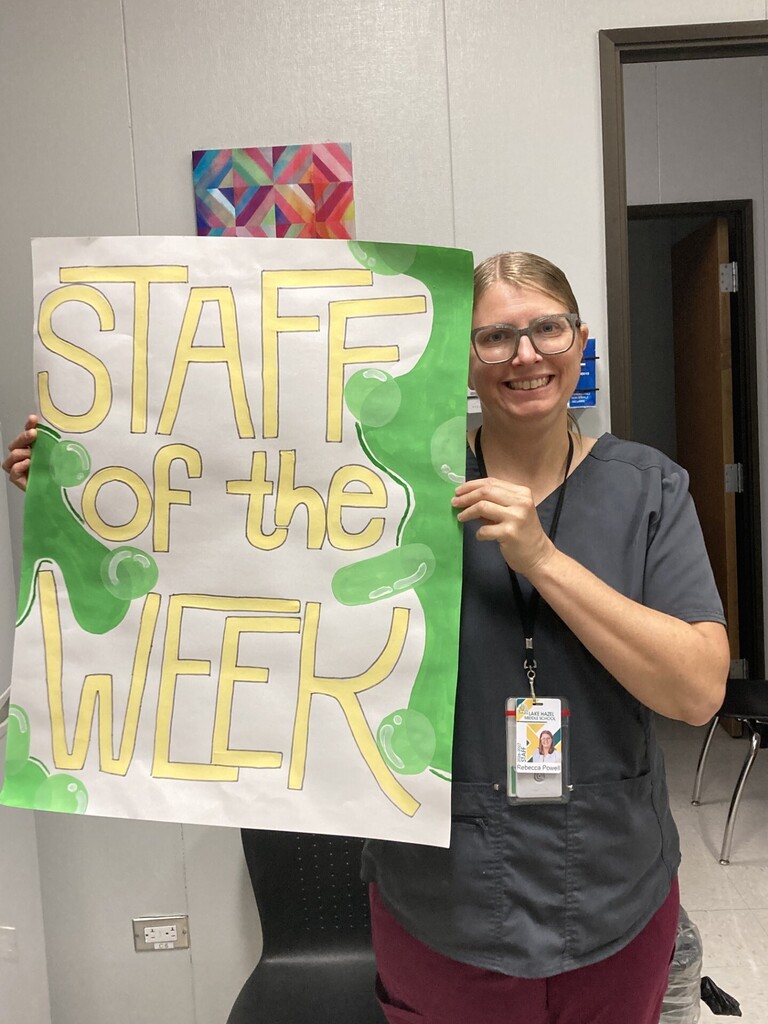 Staff of the Week