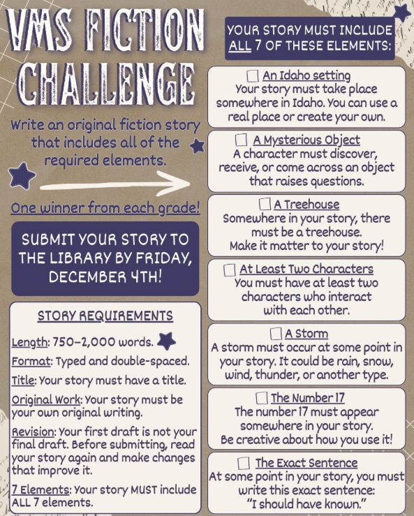 VMS Fiction Challenge