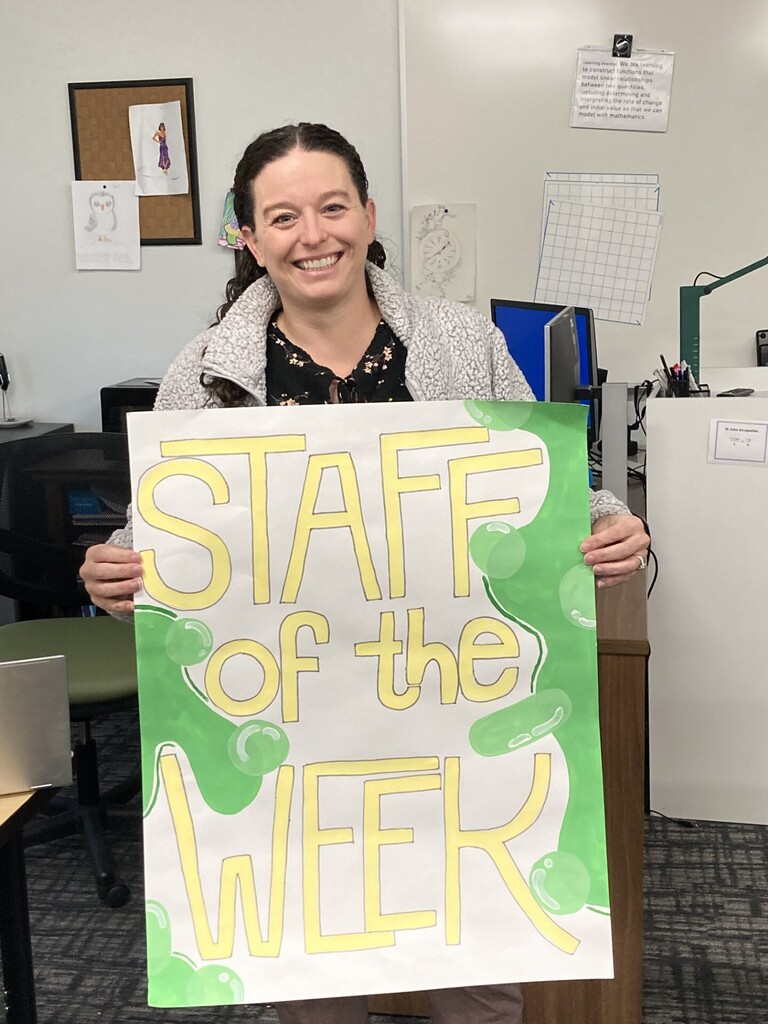 Staff of the Week