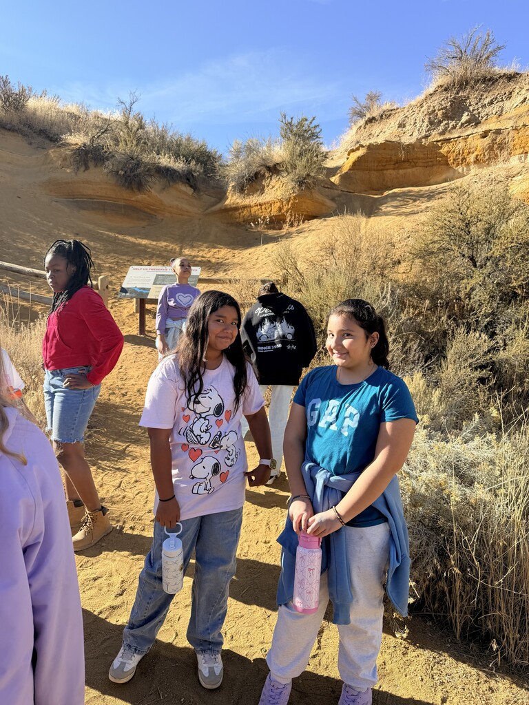 students in the foothills