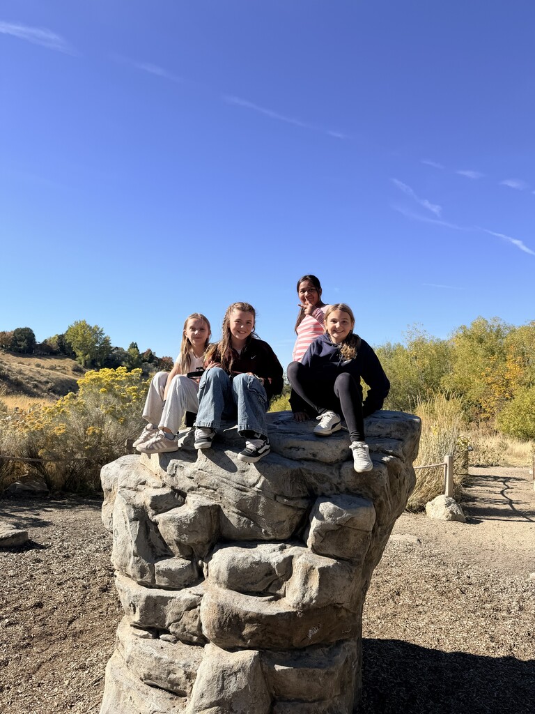 students in the foothills